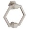 National Hardware National Hardware Powell 4 in. L Satin Nickel Die Cast Zinc Door Knocker N336-707 - alternate 1